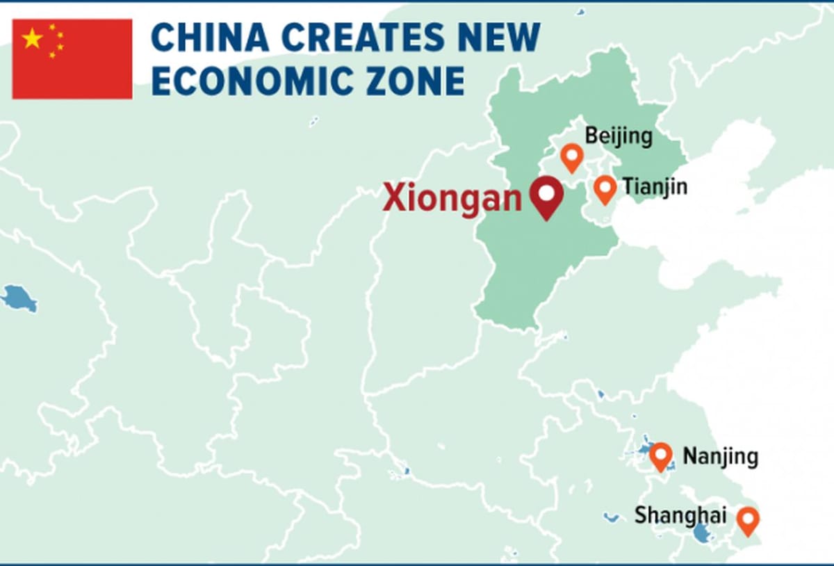 mapa da zona económica especial de Shenzhen